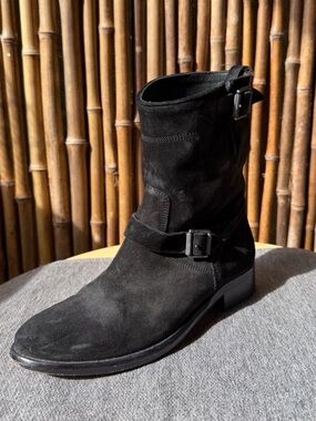 BELSTAFF suede boots